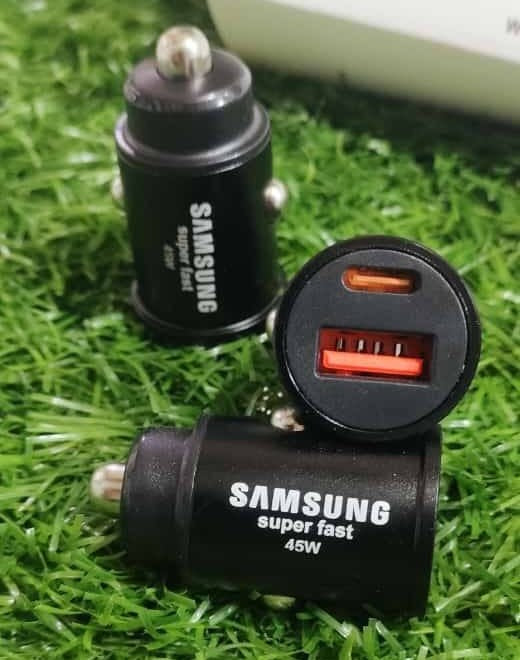 Samsung 45W Super Fast Car Charger (Master Copy)