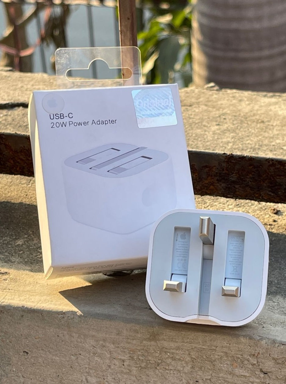 Apple 20W Power Adapter 3 Pin USB-C (Master Copy)