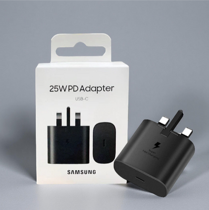 Samsung 25W Super Fast Charging Travel Adapter 3 Pin USB-C (Original)