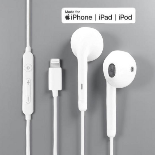 Apple Lightning Wired Handsfree Earpods (Original - Used)