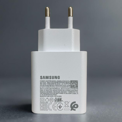 Samsung 45W Super Fast Charging Travel Adapter 2 Pin USB-C (Master Copy)