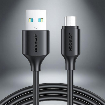 Joyroom 2.4A USB-A To Micro 1 Meter Fast Charging Data Cable Black (Original)