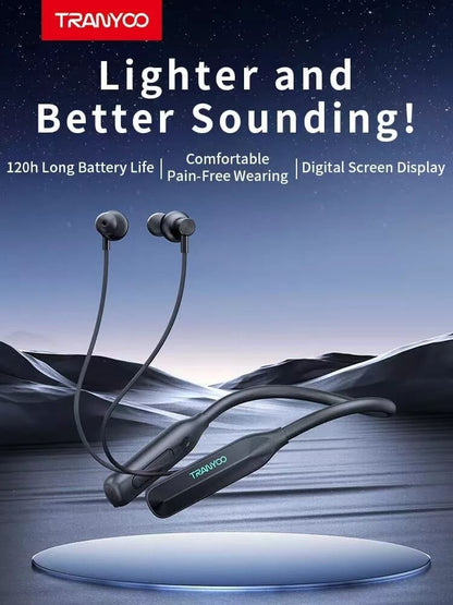 Tranyco Neck-Mounted Sports Wireless Stereo Earphone (T-M28)
